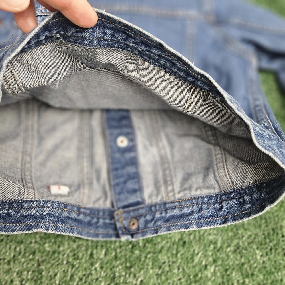 Tommy Hillfiger Jean Jacket 18/24 Months Baby Vintage 90s Y2K Unisex - Picture 3 of 9